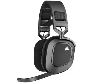 Corsair HS80 RGB Wireless Carbon Nauszne Czarno-srebrny - Kup na Raty - RRSO 0%