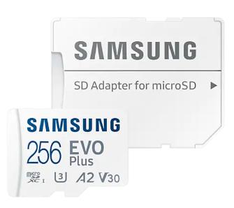 karta pamięci Samsung Evo Plus microSD 256GB 130/120 A2 V30