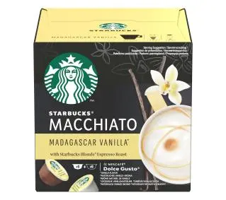 Starbucks Nescafe Dolce Gusto Latte Macchiato Madagascar Vanilla 12szt.