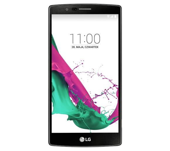 smartfon LG G4 (czarny-skóra)