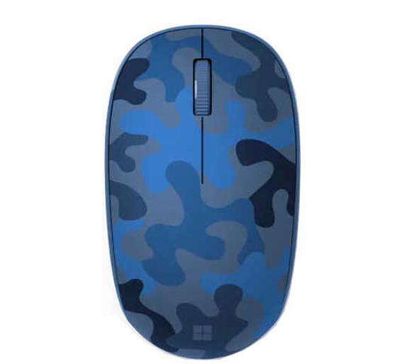 mysz komputerowa Microsoft Bluetooth Mouse Camo (niebieski)