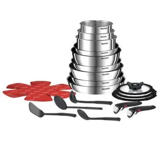 Tefal Ingenio Emotion L897SM74 Indukcja Stal nierdzewna 22 elementy - Kup na Raty - RRSO 0%
