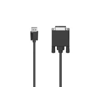 Hama 00200713 Displayport - DVI-D Czarny