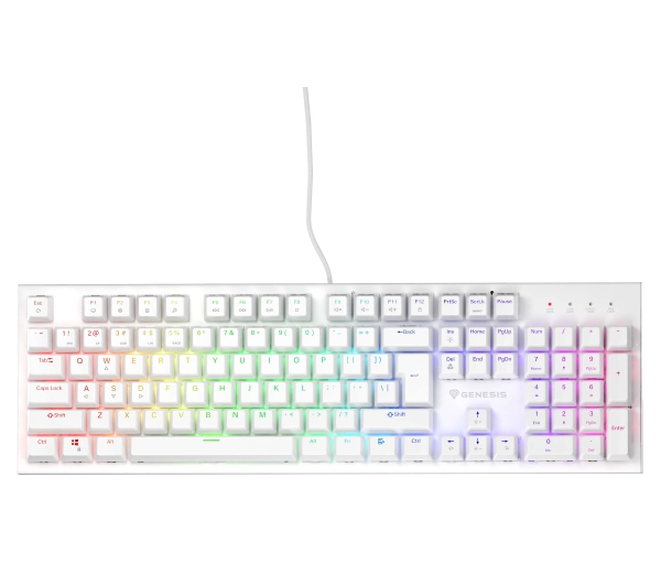 Genesis Thor 303 Outemu Brown  Biały