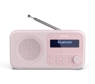 Sharp Tokyo DR-P420 Radio FM DAB+ Bluetooth Różowy
