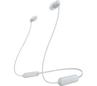 Sony WI-C100 Dokanałowe Bluetooth 5.0 Biały - ⚡ BESTSELLERY ⚡