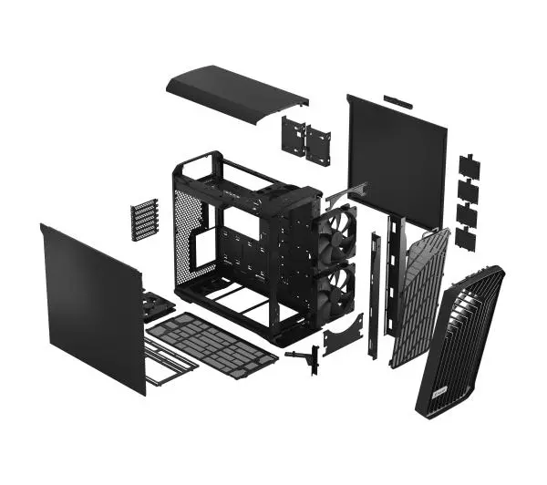Fractal Design Torrent Solid  Czarny - Kup na Raty - RRSO 0%