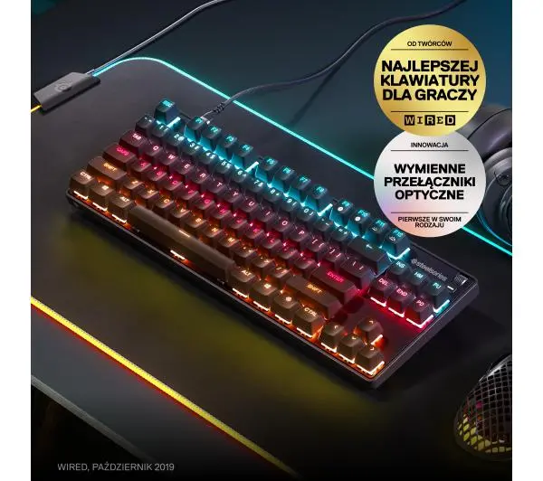 SteelSeries Apex 9 TKL Czarny - Kup na Raty - RRSO 0%