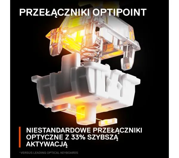 SteelSeries Apex 9 TKL Czarny - Kup na Raty - RRSO 0%