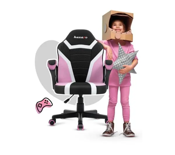 Huzaro Ranger 1.0 Mesh Dla dzieci do 130kg Tkanina Różowy