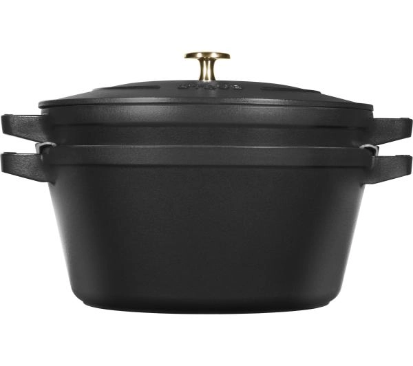 Garnki - Staub 40508-383-0 Indukcja Żeliwo 3 elementy