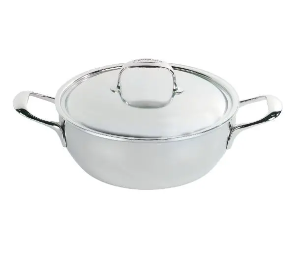 Patelnie - Demeyere Atlantis 7  Indukcja Stal nierdzewna 28cm