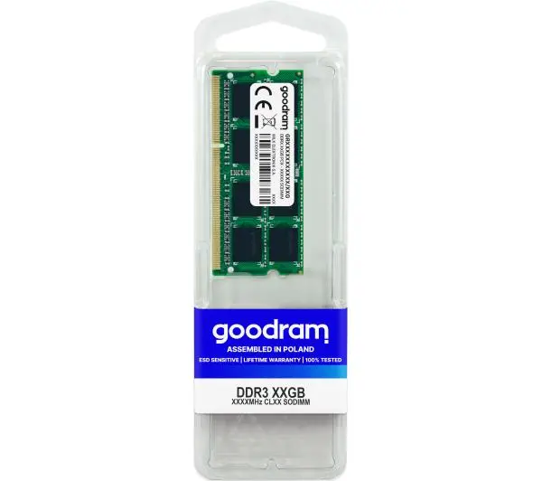 GoodRam DDR3 4GB PC1600 CL11 1,35V