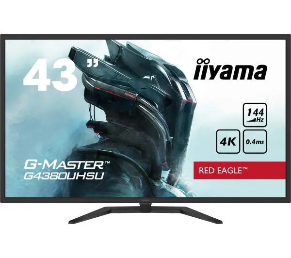 iiyama G-Master Red Eagle G4380UHSU-B1 + 43" 4K VA 144Hz 0,4ms Gamingowy