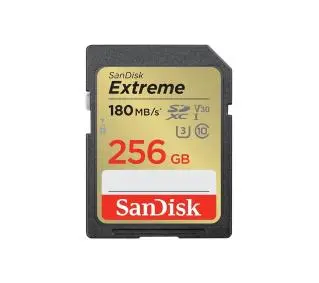 SANDISK SDXC 256GB Extreme 180/130MB/s