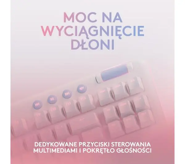 Logitech G713 GX Tactile Biały - Kup na Raty - RRSO 0%