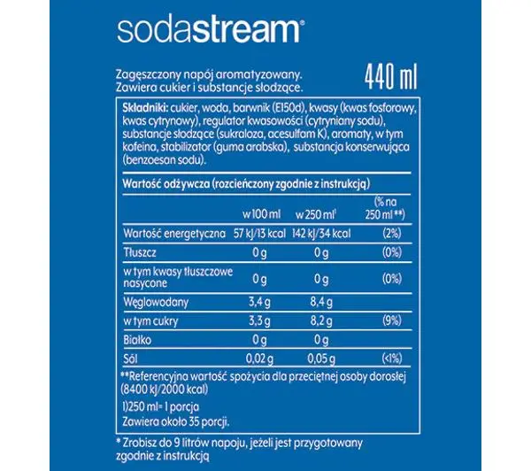 Sodastream Pepsi