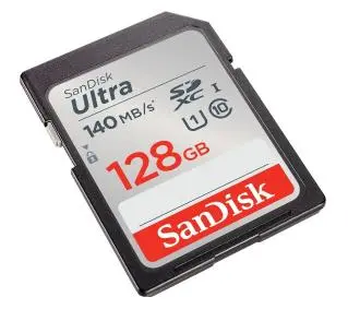 SANDISK Ultra SDXC UHS-I 128GB 140MB/s
