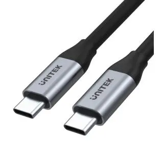 Unitek C14091ABK / USB-C do USB-C 4K/60Hz 5Gbps 2m Czarny