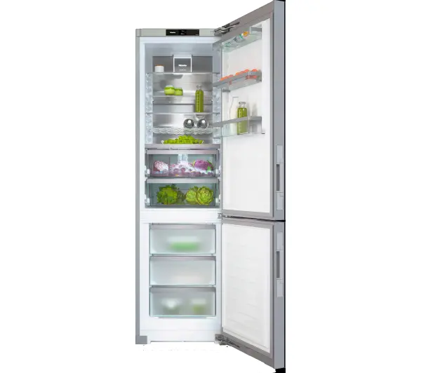Miele KFN 4898 AD Pełny No Frost 201,5cm Komora świeżości Zdalne sterowanie Szare szkło - DRUGI -30%, ALBO 5-TY ZA 1ZŁ - Kup na Raty - RRSO 0%
