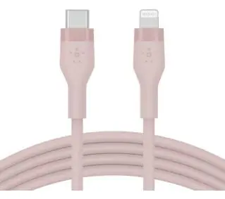 Belkin CAA009BT3MPK BoostCharge Flex USB-C do Lightning 3m Różowy