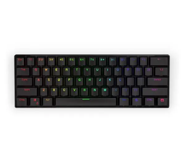 Endorfy Thock Compact Wireless Red Kailh Box Red Czarny