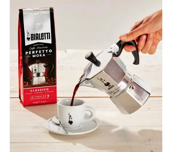 Bialetti Moka Express 1tz 65ml Srebrny