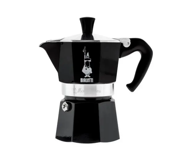 Kawiarki - Bialetti Moka Express 3tz 150ml Czarny