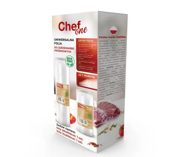 ChefOne 28cm x 600cm + 15cm x 600cm