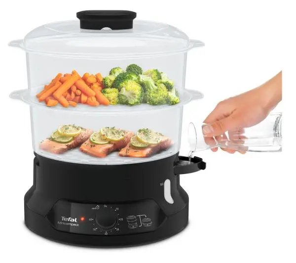Tefal Minicompact Steam Cooker VC1398 6l