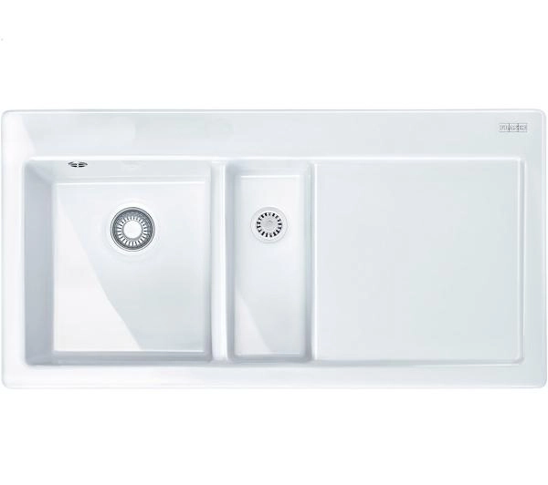 Zlewozmywaki kuchenne - Franke Mythos MTK 651-100 Ceramiczny Biały polarny