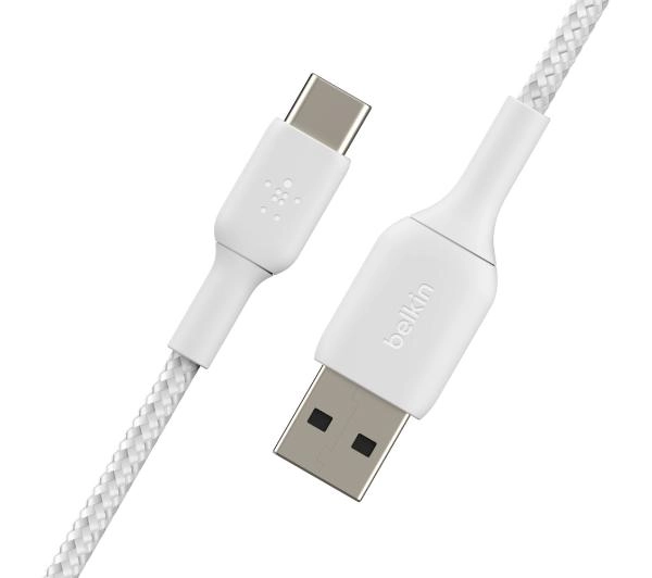 Belkin CAB002BT3MWH USB-C - USB 3m (biały)