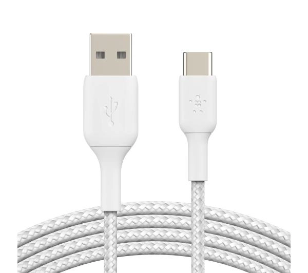 Belkin CAB002BT3MWH USB-C - USB 3m (biały)