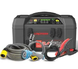 Lokithor AW401 Jump Starter 5w1 20000mAh 2500A kompresor 150psi myjka 15mpa Szary - Kup na Raty - RRSO 0%