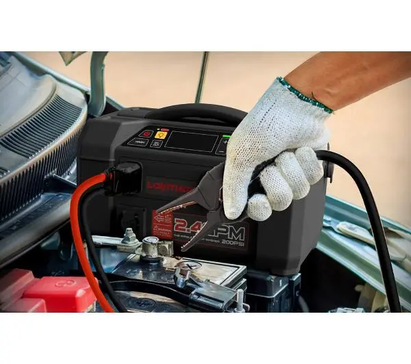 Lokithor AW401 Jump Starter 5w1 20000mAh 2500A kompresor 150psi myjka 15mpa Szary - Kup na Raty - RRSO 0%