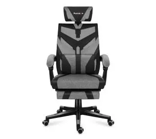 Huzaro Combat 5.0 Gamingowy do 140kg Tkanina Szary - Kup na Raty - RRSO 0%