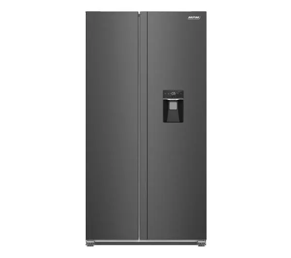 Lodówki - MPM 439-SBS-15/ND Pełny No Frost 177cm Dystrybutor wody Inox