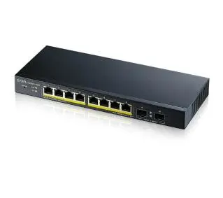 ZyXEL GS1900-10HP Czarny - Kup na Raty - RRSO 0%