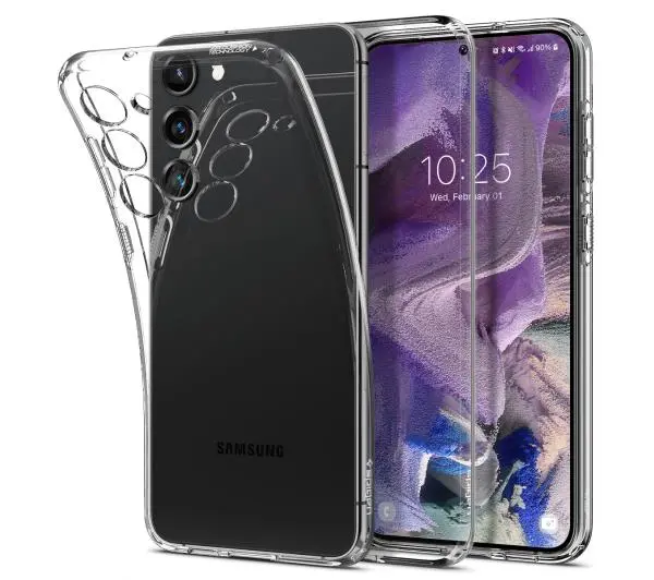 Spigen Liquid Crystal do Galaxy S23 Przezroczysty