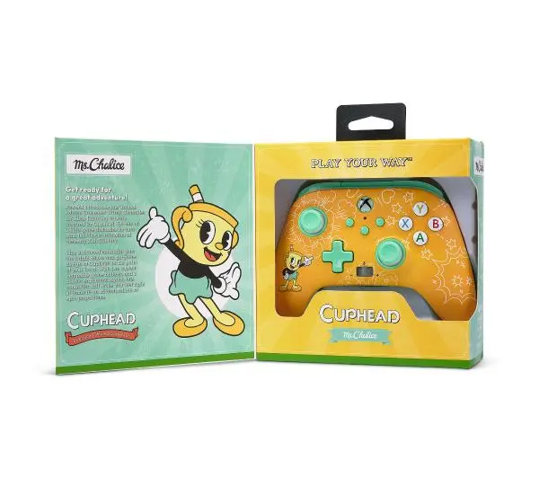 PowerA Enhanced Cuphead Ms.Chalice do Xbox Series X/S, Xbox One, PC Przewodowy