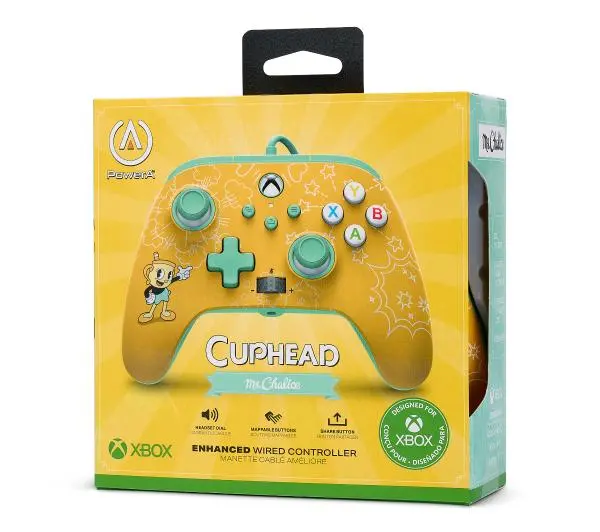 PowerA Enhanced Cuphead Ms.Chalice do Xbox Series X/S, Xbox One, PC Przewodowy