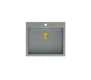 Quadron HB8304U5-G1 P2O Morgan 110 Granitowy Szary/Złoty - DRUGI -30%, ALBO 5-TY ZA 1ZŁ - Kup na Raty - RRSO 0%