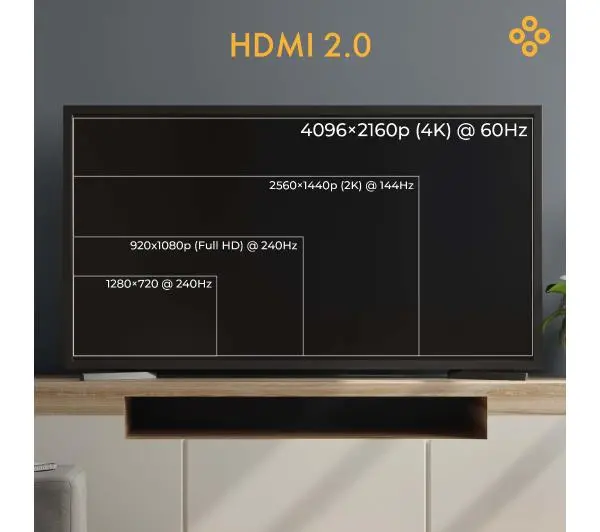 Claroc FEN-HDMI-20-20M 20m Czarny