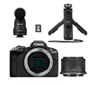Canon EOS R50 + RF-S 18-45 mm f/4.5-6.3 IS STM Creat Kit - Kup na Raty - RRSO 0%