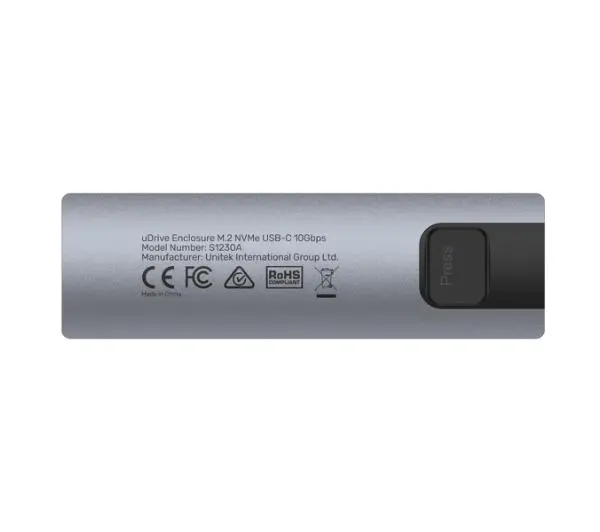 Unitek S1230A Srebrny