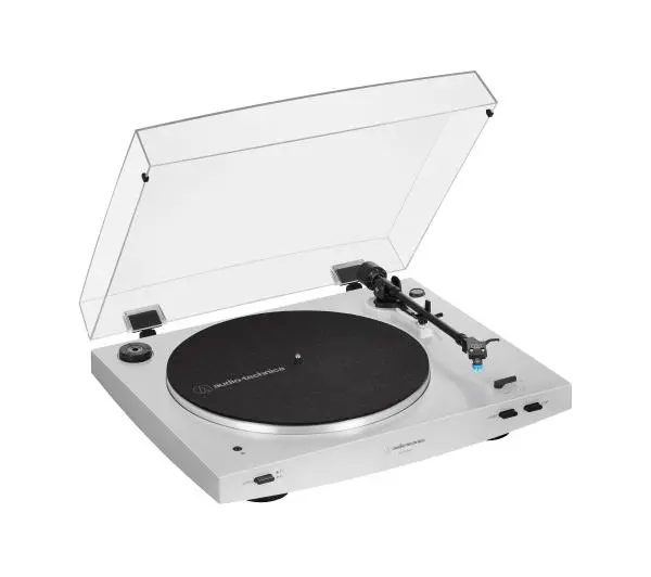 Audio-Technica AT-LP3XBT Automatyczny Napęd paskowy Przedwzmacniacz Bluetooth Biały