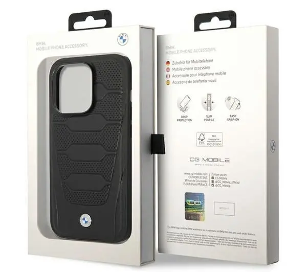 BMW Leather Seats Pattern MagSafe BMHMP14L22RPSK do iPhone 14 Pro