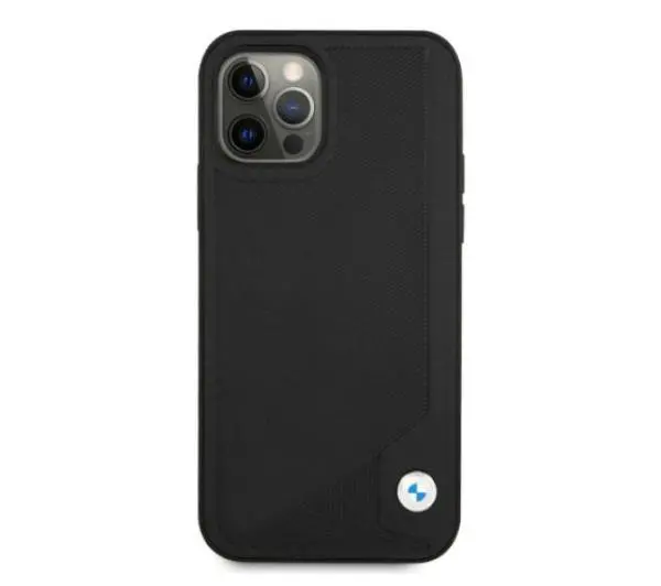 BMW Leather Deboss BMHCP12MRCDPK do iPhone 12 / 12 Pro