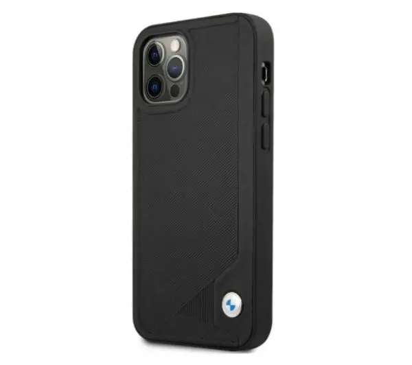 BMW Leather Deboss BMHCP12MRCDPK do iPhone 12 / 12 Pro