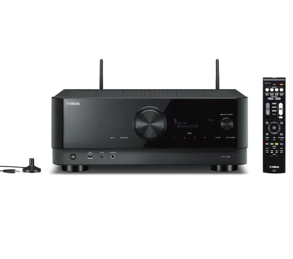 Yamaha MusicCast RX-V6A Czarny, Indiana Line Nota 550 X Czarny dąb - Kup na Raty - RRSO 0%